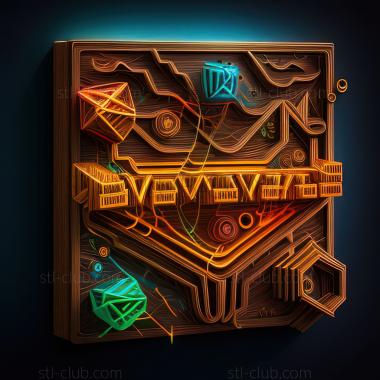 3D модель Игра Geometry Wars Retro Evolved (STL)